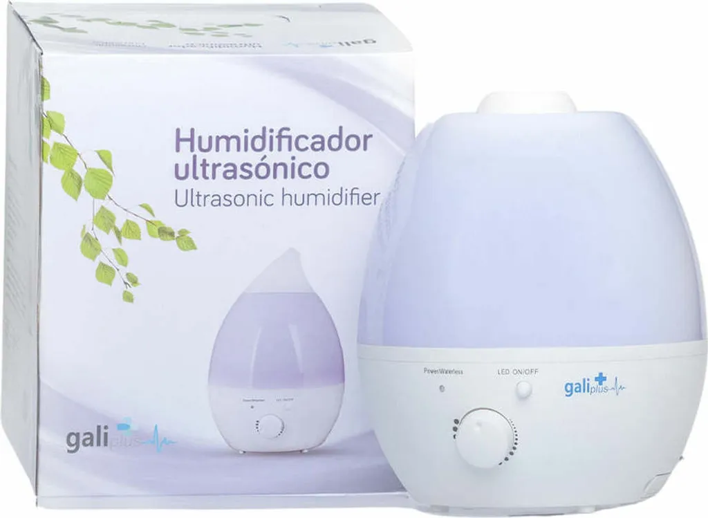 Humidificateur ultrasonique grande capacité 2.4 Litres à brume