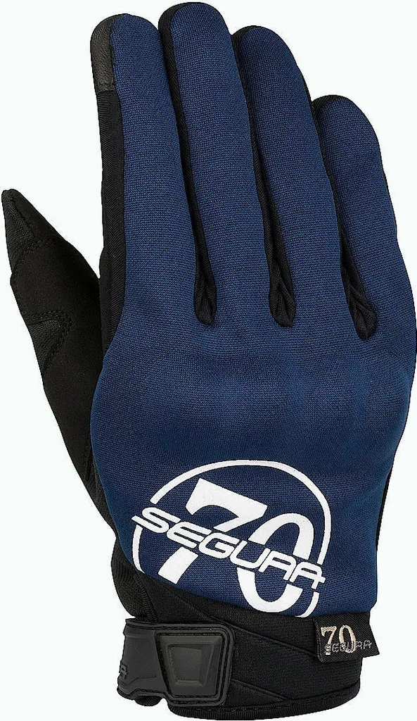 Gants moto légers femme Segura Keywest Bleu M pour rouler au frais