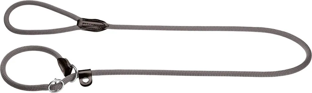 Laisse de Dressage HUNTER Freestyle Gris 8/170 pour Balade et Education