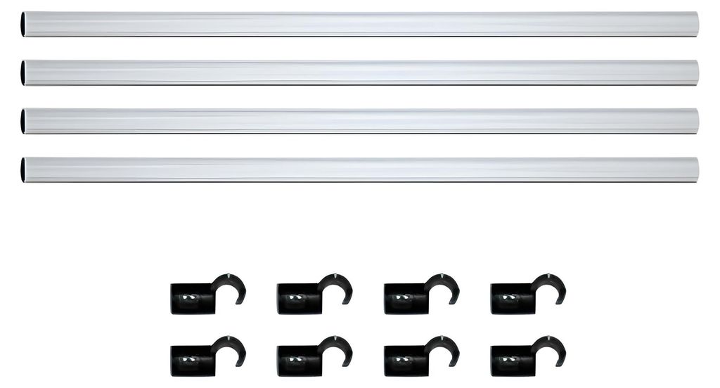 Homebox Stangen Set 120cm Fixture Poles, 22mm Produktbild 