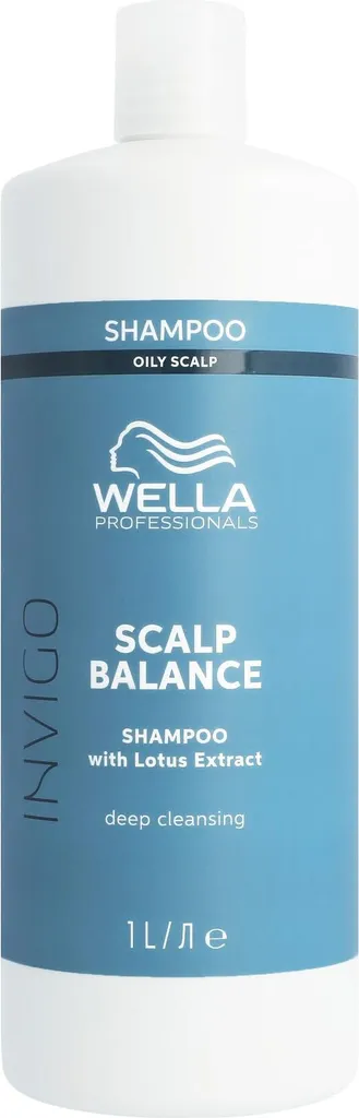 Wella Invigo Scalp Balance Pure Shampoo 1000ml - Shampoo Purificante Professionale