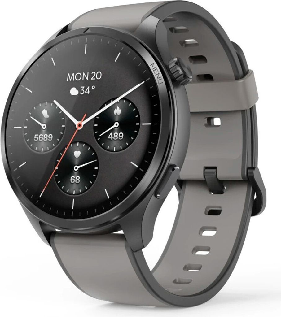 Smartwatch "9000", GPS, Musikspeicher, AMOLED 1,43", Produktbild 