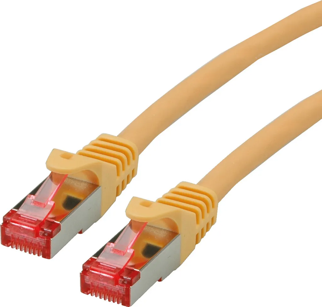 Cavo Patch ROLINE 21.15.2620 Cat.6 S/FTP 0,5m LSZH Giallo
