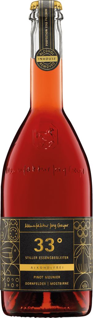 33 stupňov. Odtieň: Pinot Meunier, Dornfelder, Mostbirne. Obrázok produktu 