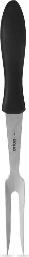 Forchetta da cucina professionale in acciaio inox e plastica nera - 22cm - 2