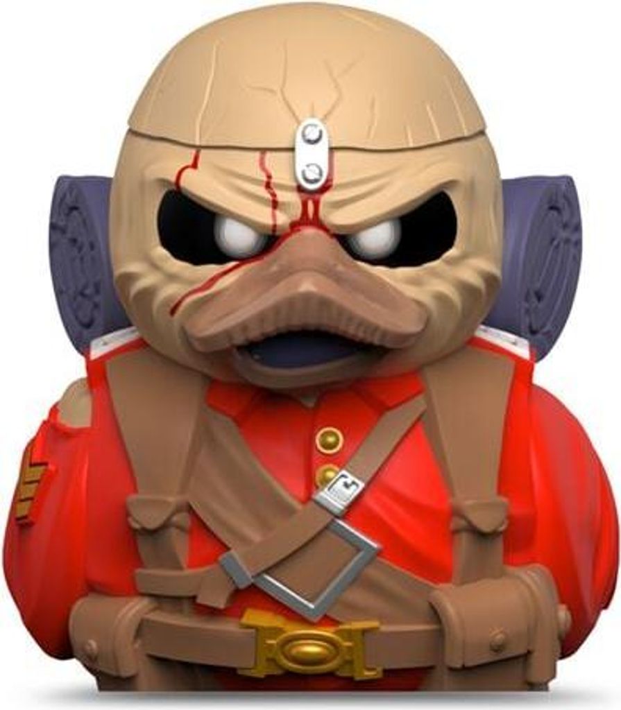 TUBBZ Mini: Iron Maiden - Eddie The Trooper Cosplay-Gummiente, Vinyl-Figur