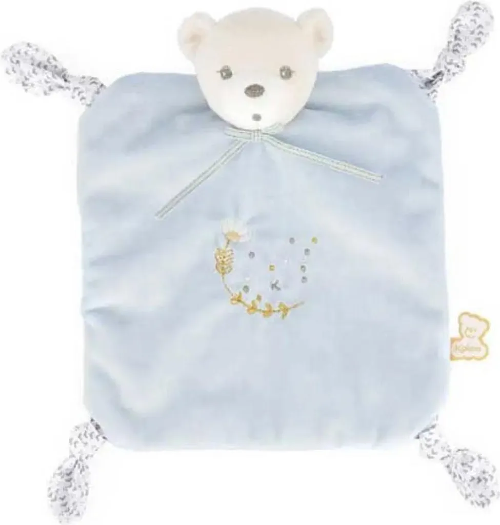 Kaloo Doudou Orso Blu Perle | Peluche Dentizione Neonato 20cm