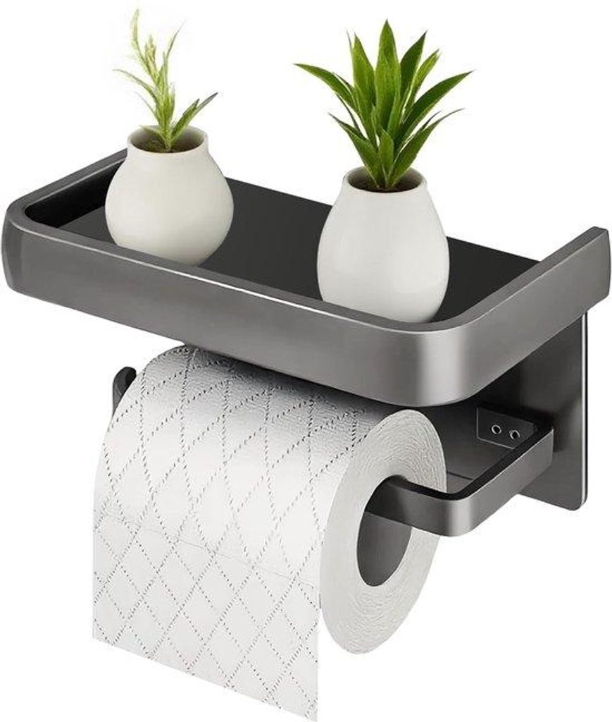 Toilettasche, Wandmontage für Küchen und Badezimmer, ohne Bohren
