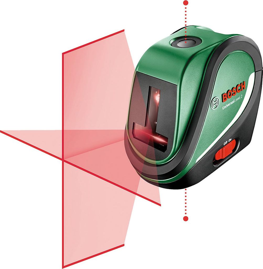 Bosch Kreuzlinien-Laser UniversalLevel 2, incl. Aufbewahrungshülle