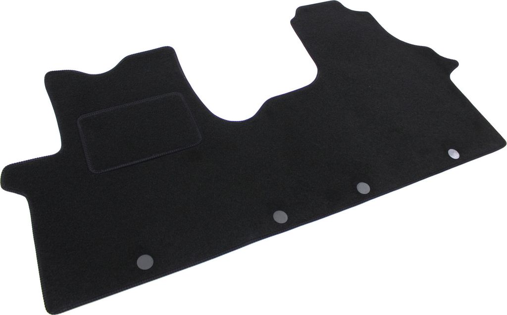 Tapis De Sol Noir Velours Pour Renault Trafic 2001-2011, Image du produit 