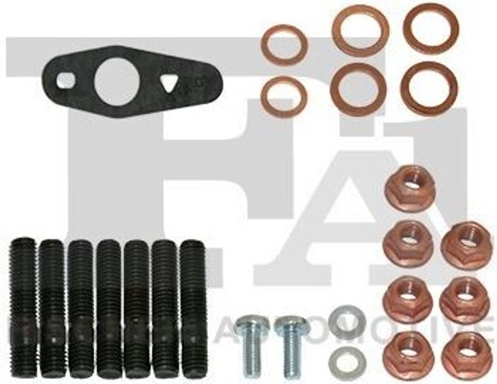 FA1 KT120310 Montagesatz Turbolader für OPEL Vectra C Caravan (Z02) Vectra C Limousine (Z02) Signum CC (Z03) Vectra C CC (Z02) für SAAB 9-3 Kombi