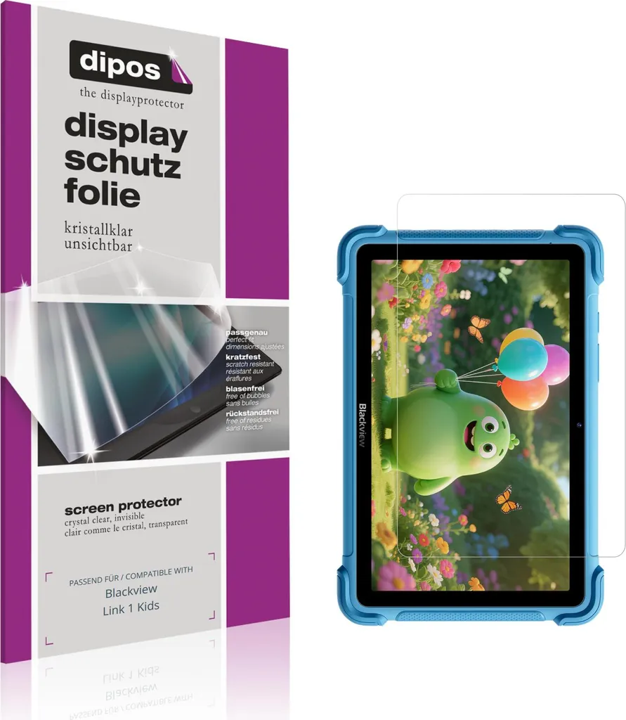2 Pellicole dipos per Blackview Link 1 Kids - Trasparenza e Qualità
