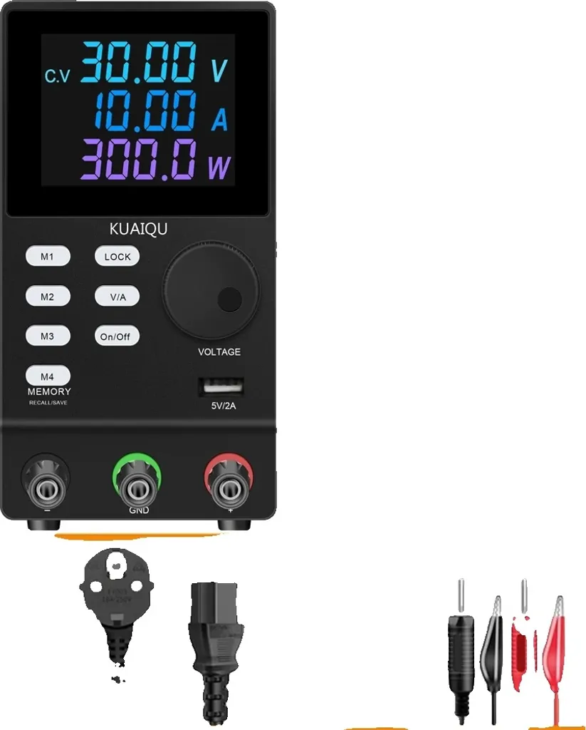 Alimentation de précision 30V 10A pour réparation et banc de test SAV