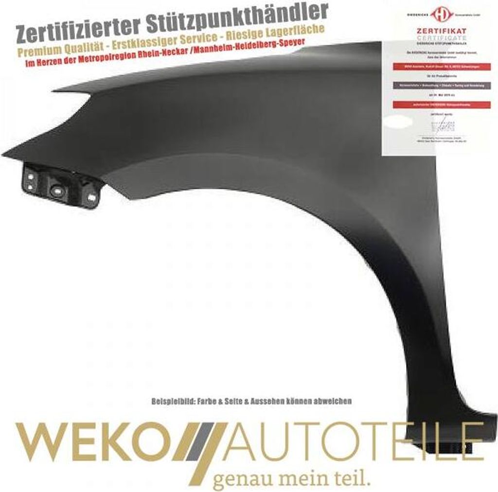 Kotflügel links DIEDERICHS 6416007 für SUZUKI