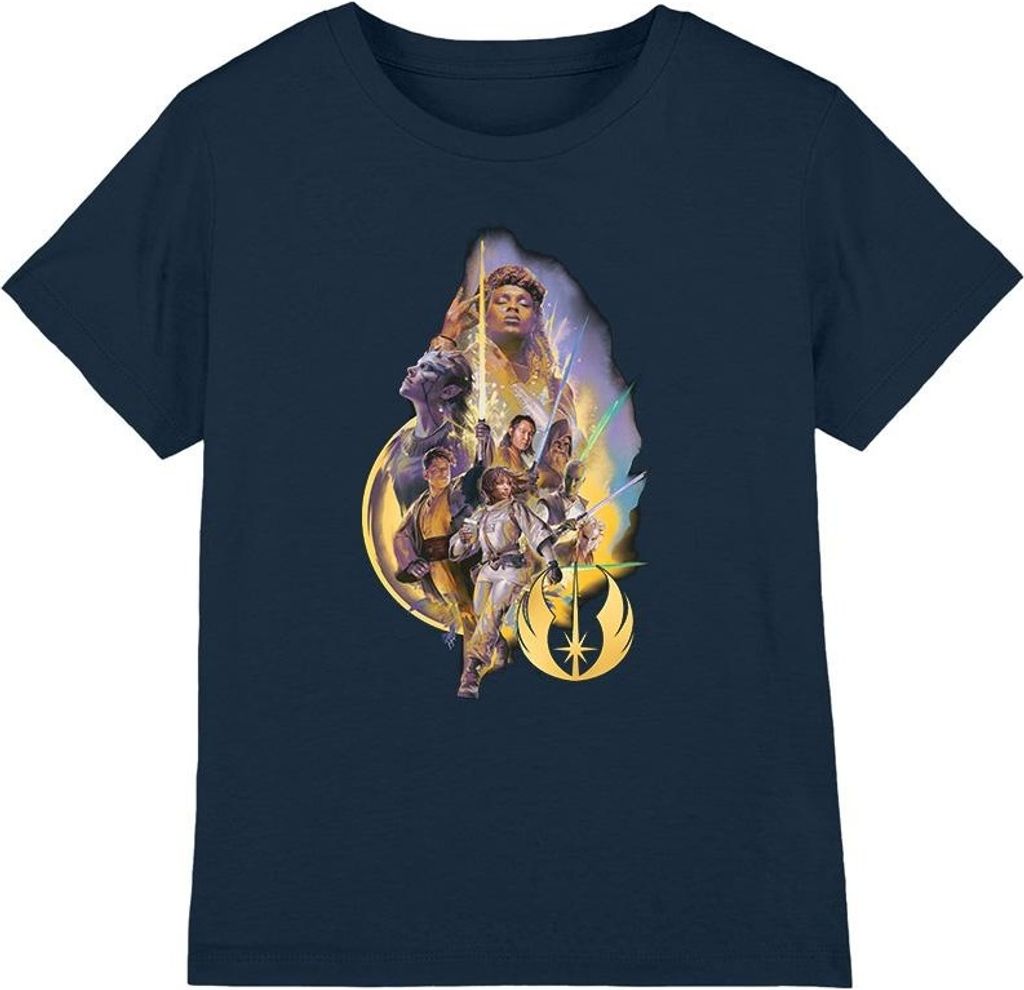 Star Wars: The Acolyte - "High Republic" T-Shirt für Kinder TV3217 (128) (Marineblau)