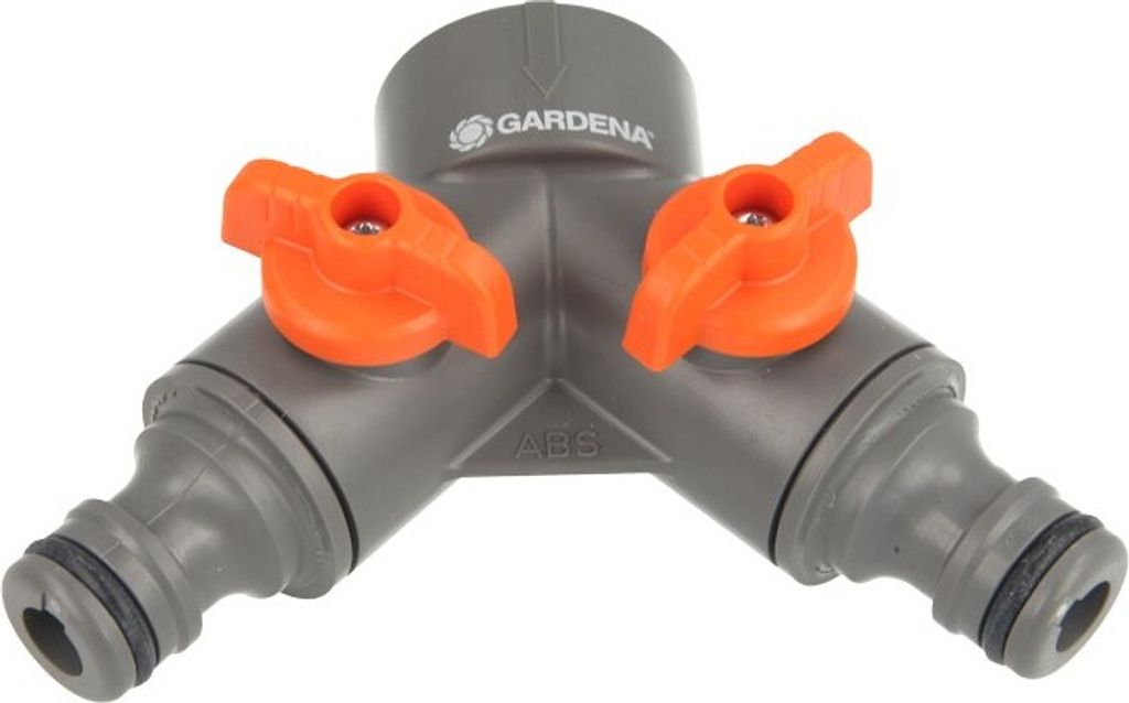 GARDENA Wasserverteiler für Gartenschlauch 2-Wege Produktbild 5