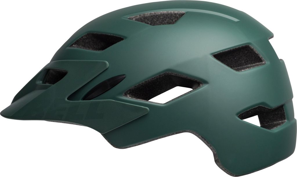 Bell Sidetrack Kinder Fahrradhelm Farbe: Grün Matt