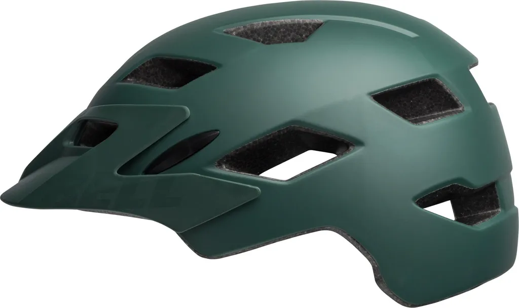 Casque vélo enfant Bell Sidetrack Vert Mat avec Système Ergo Fit