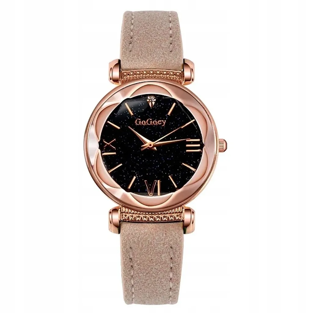Orologio Professionale Donna EQUESTRIAL: Eleganza Beige per l'Ufficio
