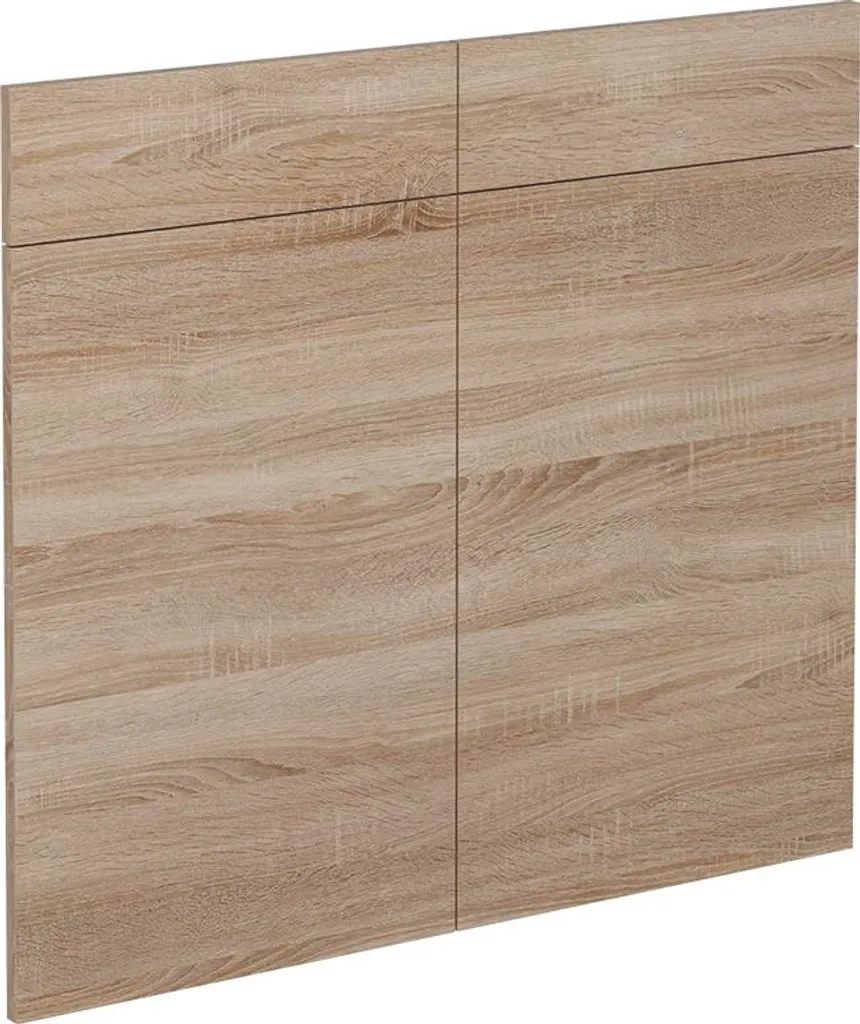 Vicco Frontale cucina R-Line, 79.2 x 70.8 cm frontale del mobile per mobile base con cassetti, Sonoma - 1