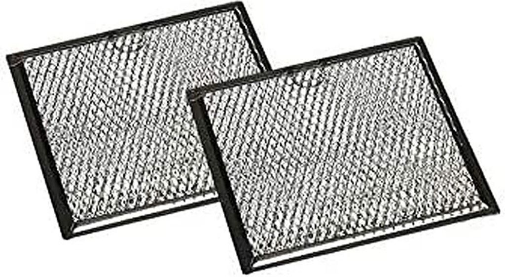 INF 2er-Pack Aluminium-Fettfilter für Mikrowellen