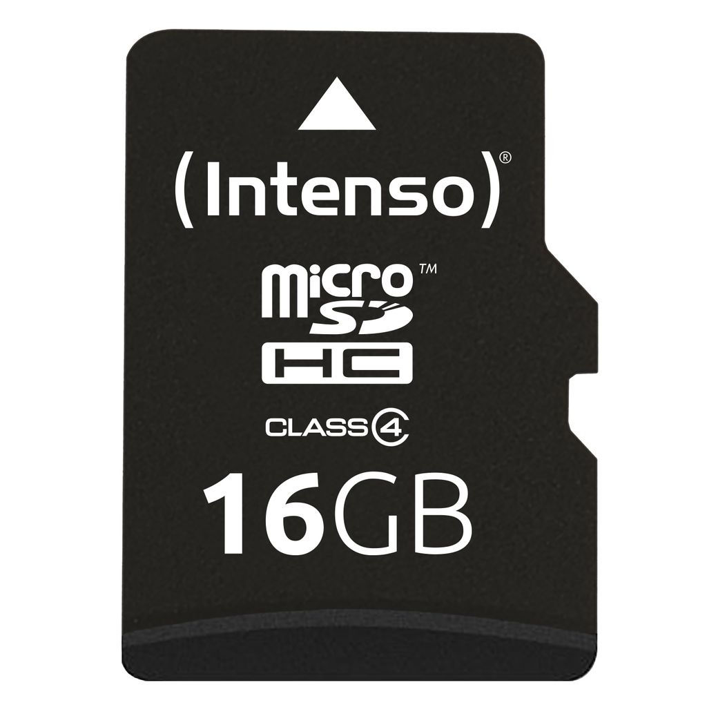 Intenso MICRO Secure Digital Card Micro SD Class 4 16 GB Immagine del prodotto 