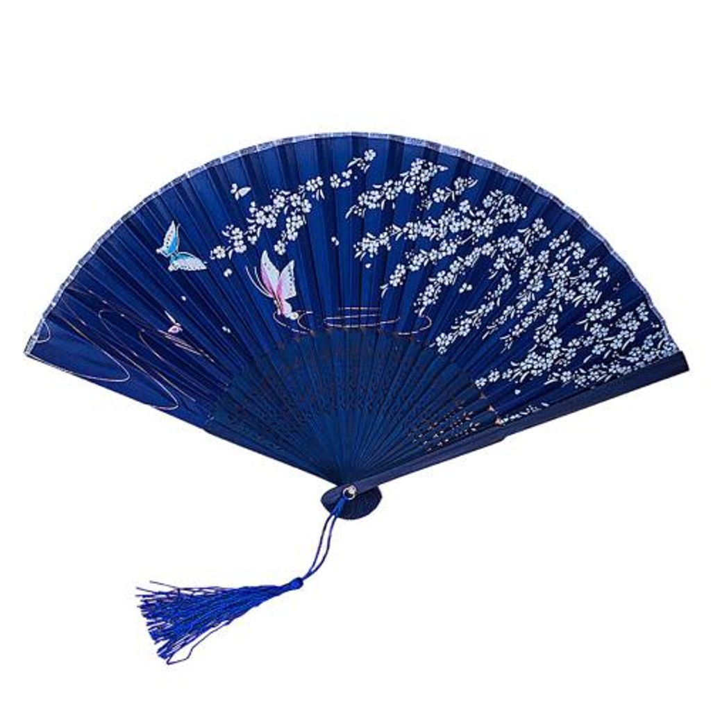 SM SunniMix Herzförmiger Faltfächer-Halter Aus Holz - Display-Ständer Für Handfächer (1 Stück)