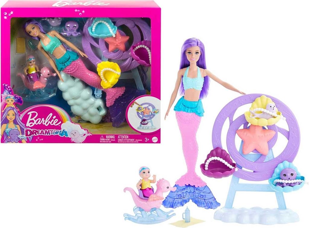 Mattel Barbie Dreamtopia Mořské panny herní set HLC30 Obrázek produktu 