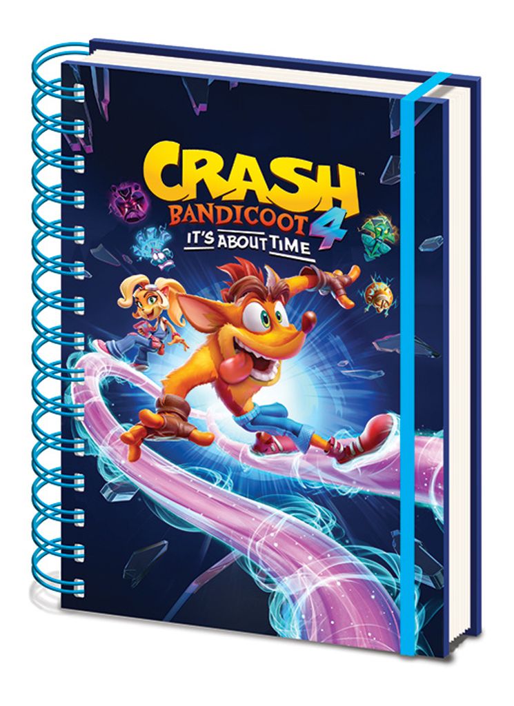 Block A5 liniert ringgebunden Serie Crash