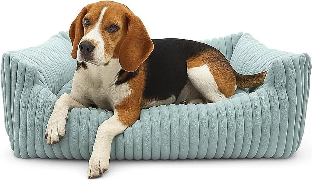 Letto per Cani 95x75cm: Cuccia Trapuntata e Divano per Gatti Comfort