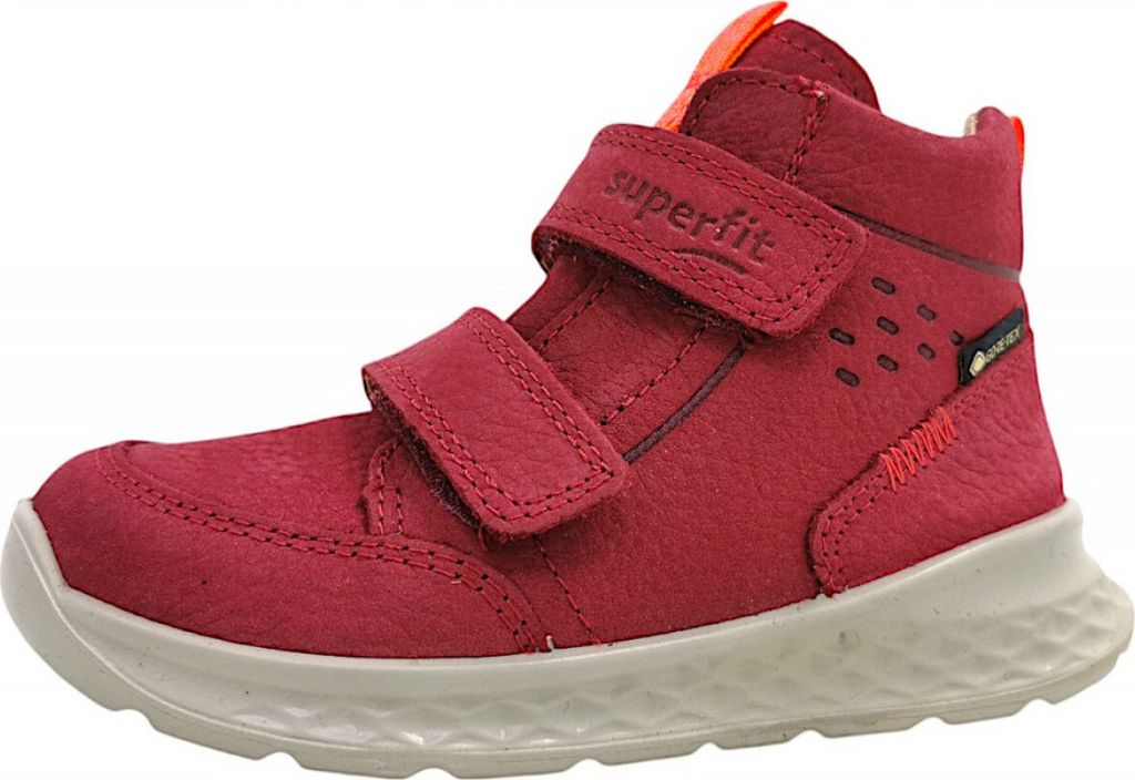 Superfit BREEZE Kinderschuhe Kleinkinder Halbschuhe Lauflern Rot Freizeit, Schuhgröße:27 EU