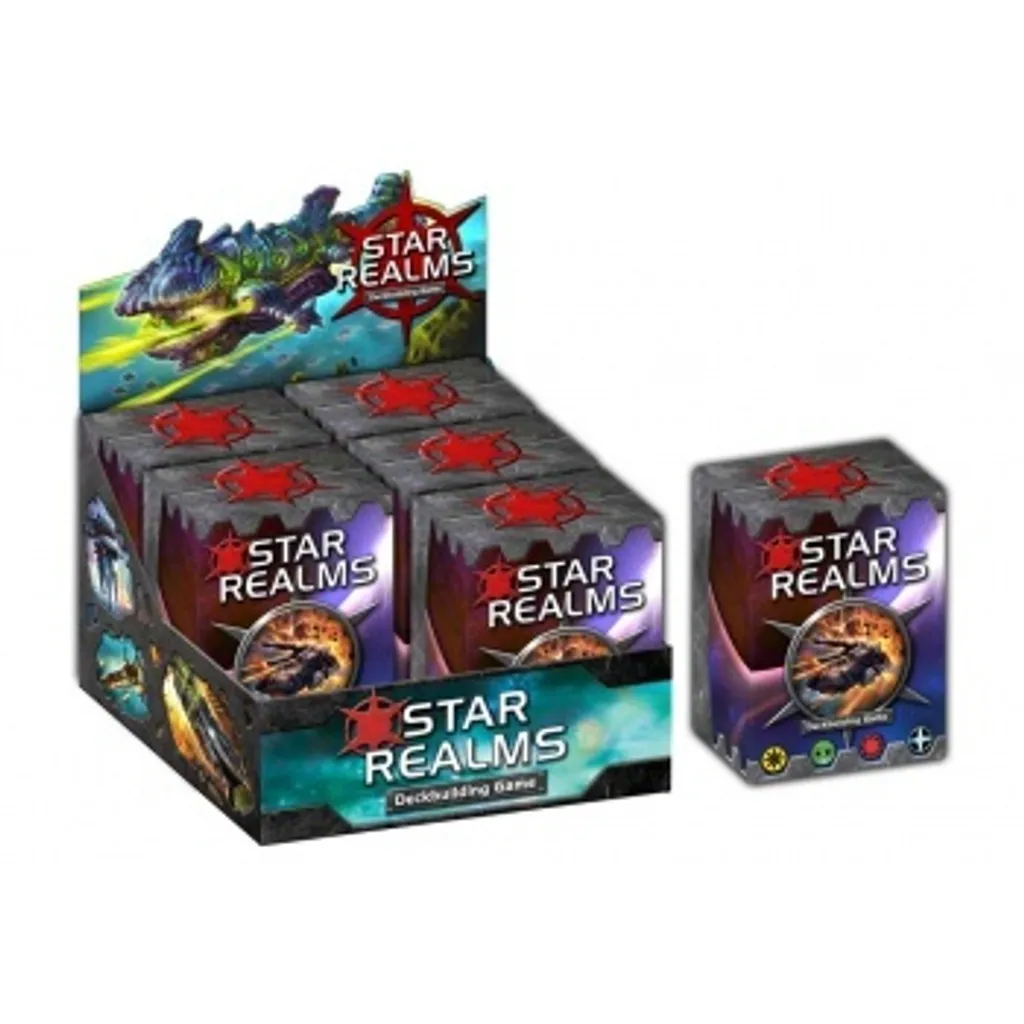 Jeu de Cartes Évolutif Star Realms : Deck-Building Spatial pour 2 Joueurs