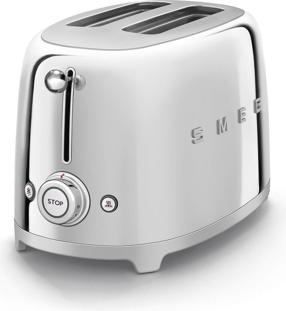 Smeg TSF01SSEU chrom 2-Scheiben-Toaster  950 Watt  Produktbild 10