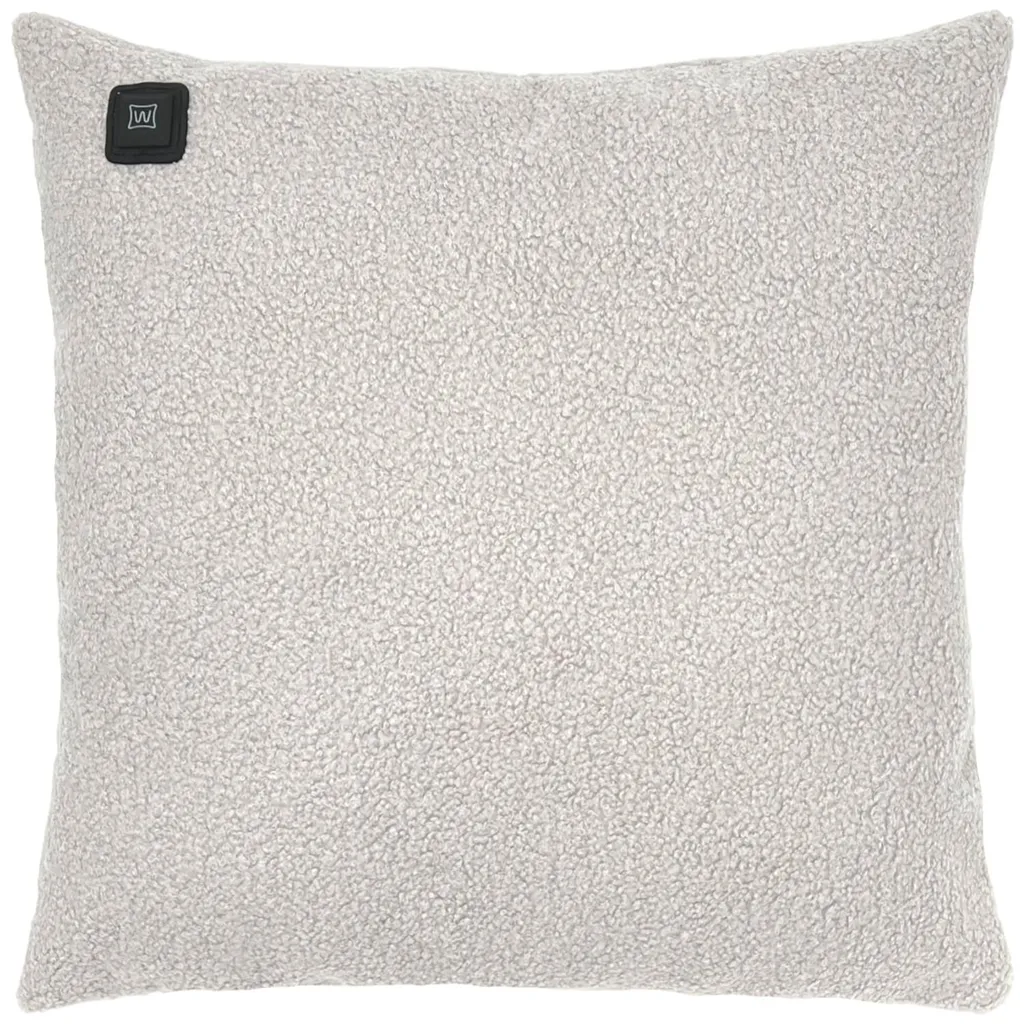 Warmpi® Cuscino Riscaldante Infrarossi Teddy Grigio - Comfort con Powerbank
