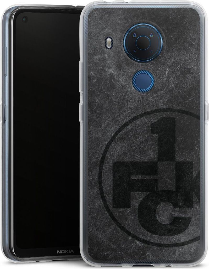 DeinDesign Handyhülle für Nokia 3.4 Silikon Hülle Case Smartphone Schutzhülle 1. FC Kaiserslautern 1. FCK Beton