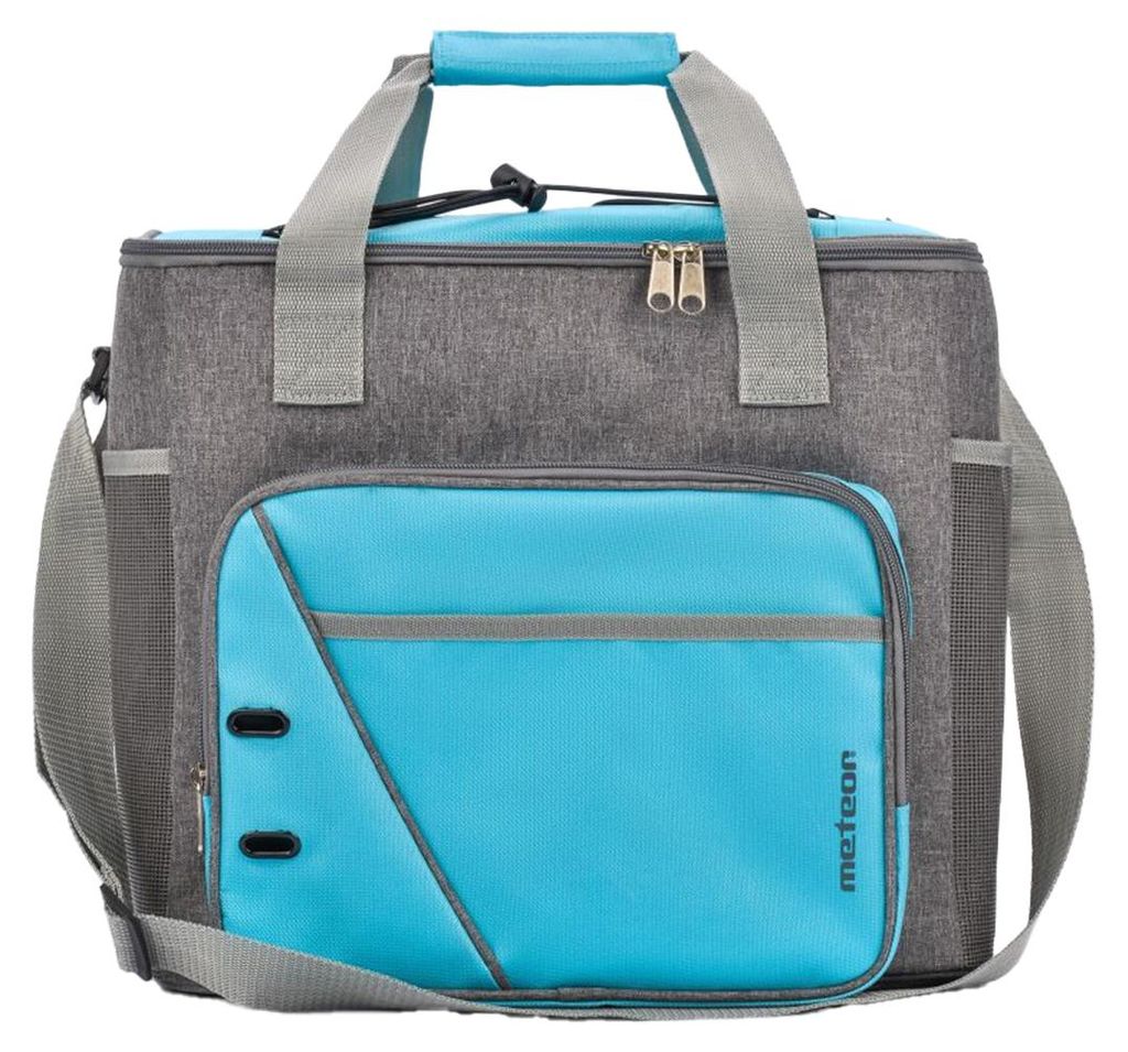 Meteor - Kühltasche "Frosty" PP3255 (Einheitsgröße) (Blau/Grau/Silber)