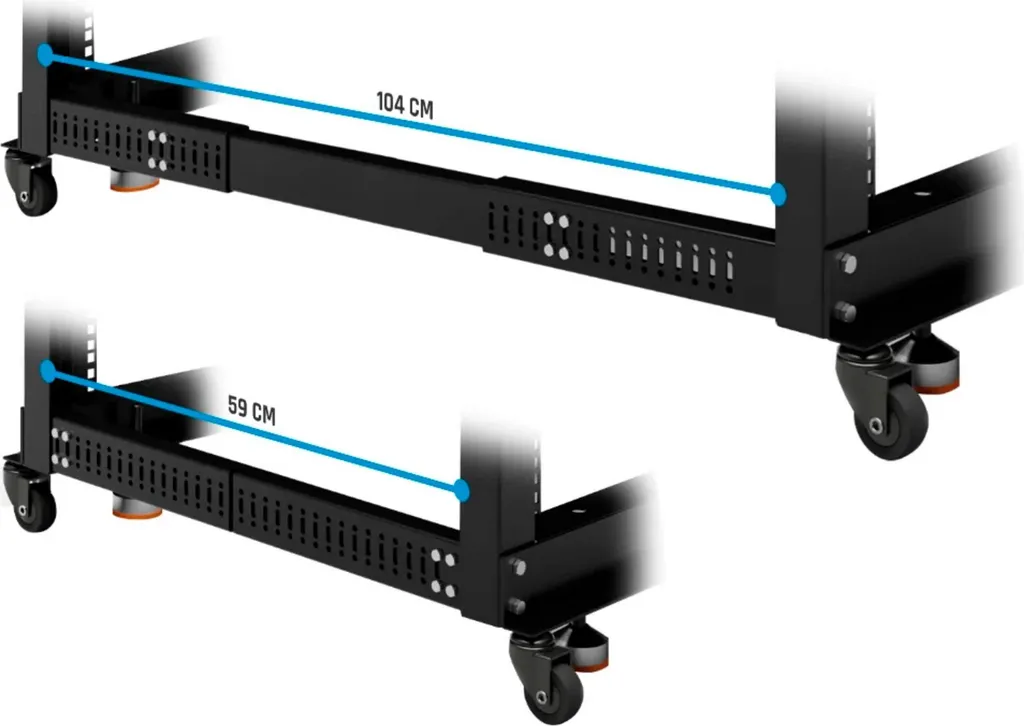 Accessoires pour rack informatique Alphacool 13736 cadre en acier