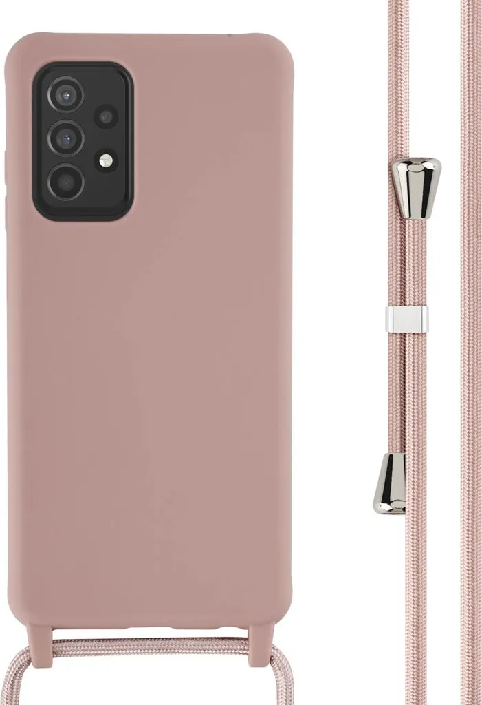 Offerta Cover imoshion Samsung Galaxy A52 Rosa Sabbia + Strap