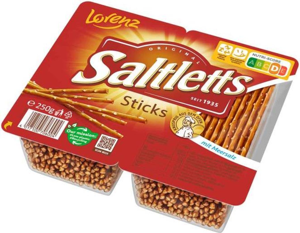 Lorenz Saltletts Sticks Classic 2 Frischepacks Salzstangen Produktbild 