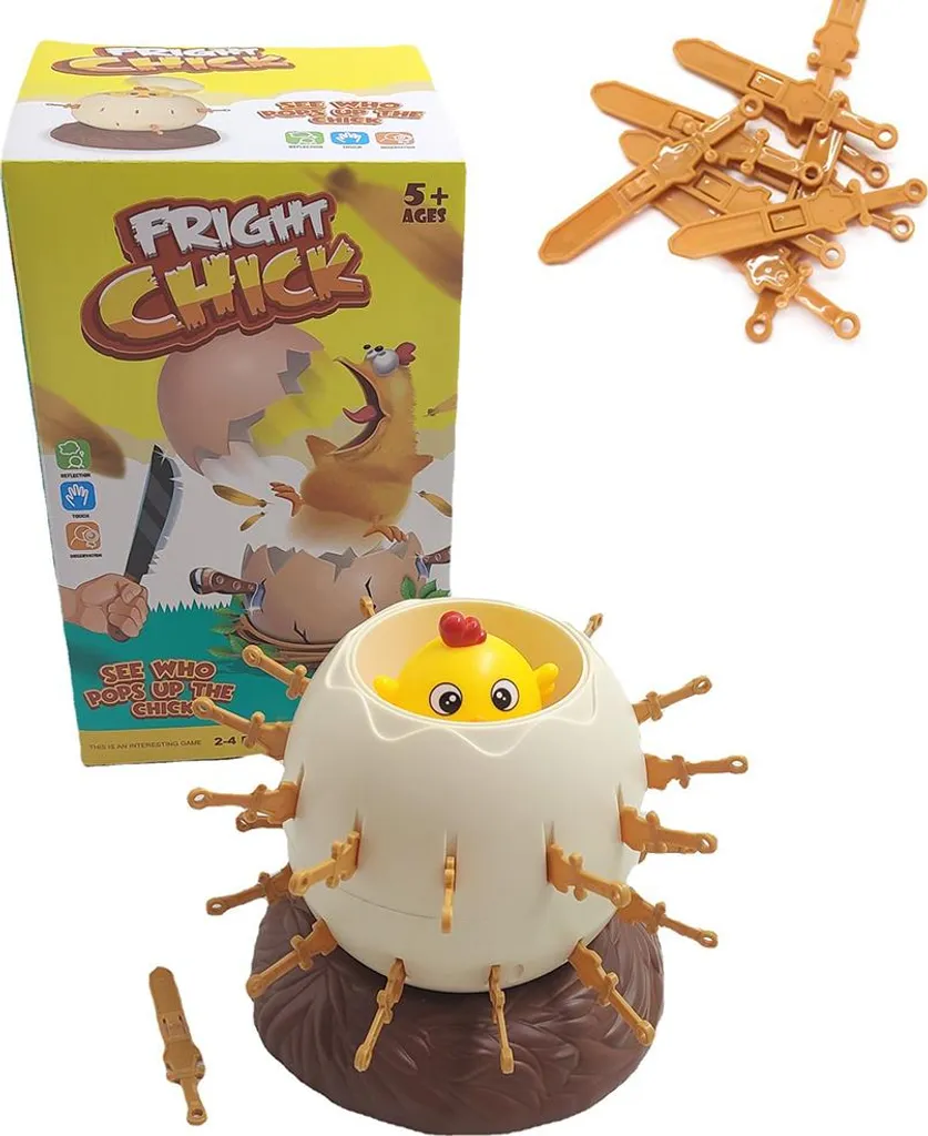 Chick Pirate Baril de Loterie Rusé avec Mécanisme de Saut Aléatoire