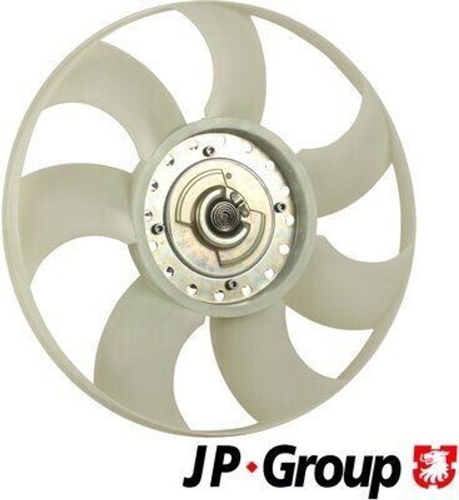 JP GROUP 1514900900 Lüfter Motorkühlung Kühlerlüfter für FORD Transit Mk6 Kasten (V347, V348, FA) Wasserkühler
