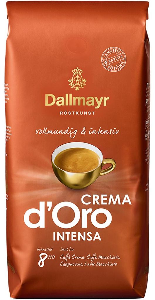 Dallmayr Crema d'Oro intensa 1000g, 1 kg, Americano, Zdjęcie produktu 