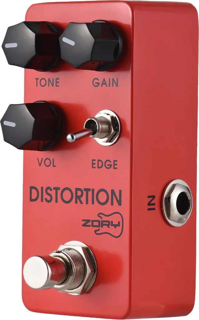 Pédale d'Effet Distorsion Guitare Électrique Simulation Heavy Metal ZORY
