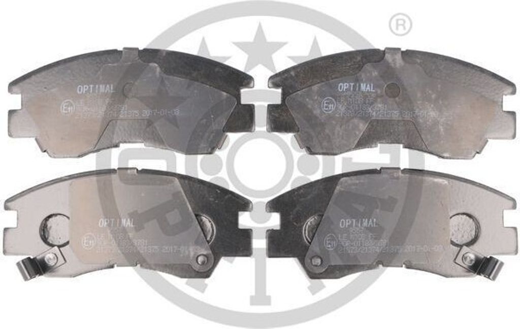 OPTIMAL Bremsbeläge Satz Vorne Bremsklötze für MITSUBISHI PAJERO I (L04G, L14G) BP-09557