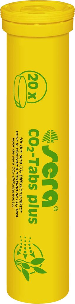Aquariumpflanzendünger sera CO2-Tabs plus 20 Tabs (90 g) Produktbild 