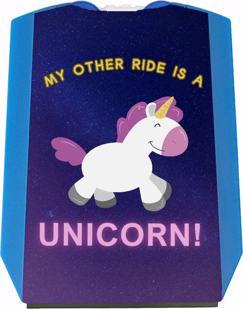 My other ride is a unicorn Einhorn Parkscheibe