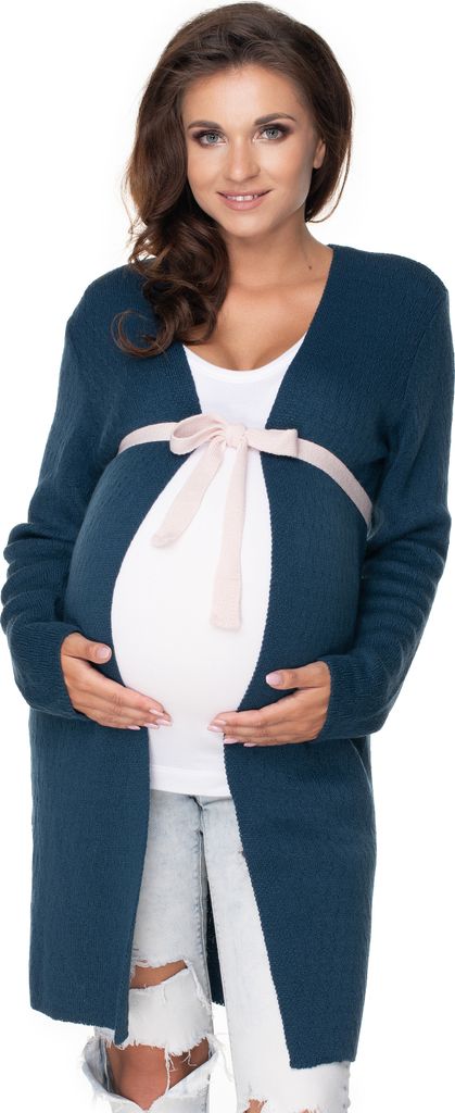 PeeKaBoo Damen-Cardigan für Schwangere Hazlendru gewohnheiten Universal