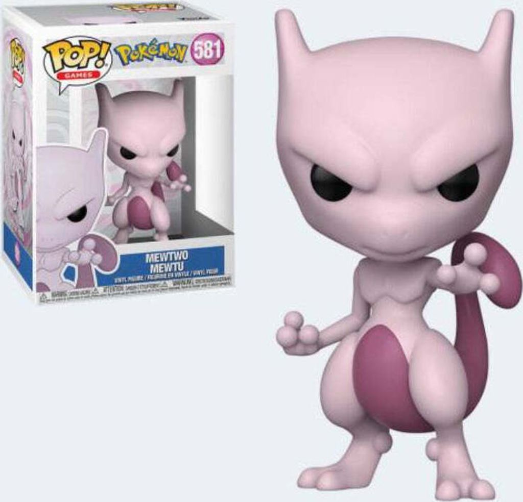 Pokemon POP! Games Vinyl Figur Mewtwo 9 cm Produktbild 13