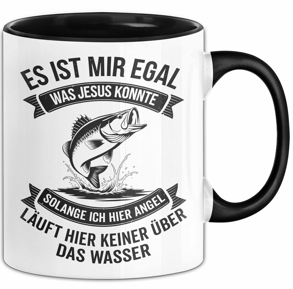 Angeln Fischer Tasse Geschenk Lustige Geschenkidee Spruch Produktbild 