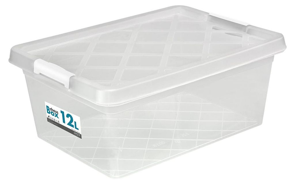 Aufbewahrungsbox mit Deckel 12l Produktbild 